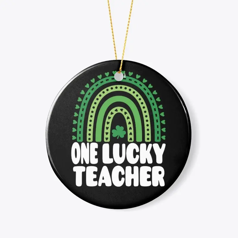 One lucky teacher st.patricks day