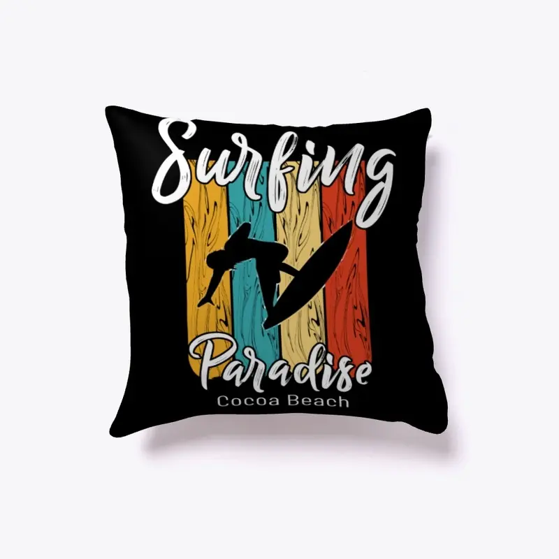 Surfing Paradise Cocoa Beach t shirt