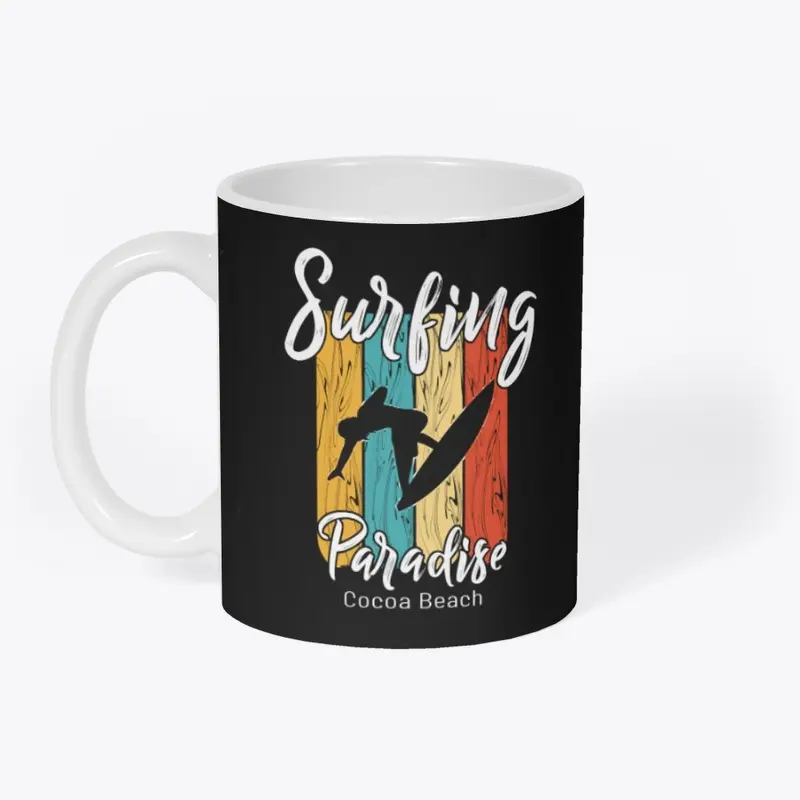 Surfing Paradise Cocoa Beach t shirt